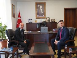 Kaymakam Kazara ilk ziyaret Bakan Oraldan